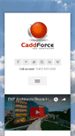 Mobile Screenshot of caddforce.com
